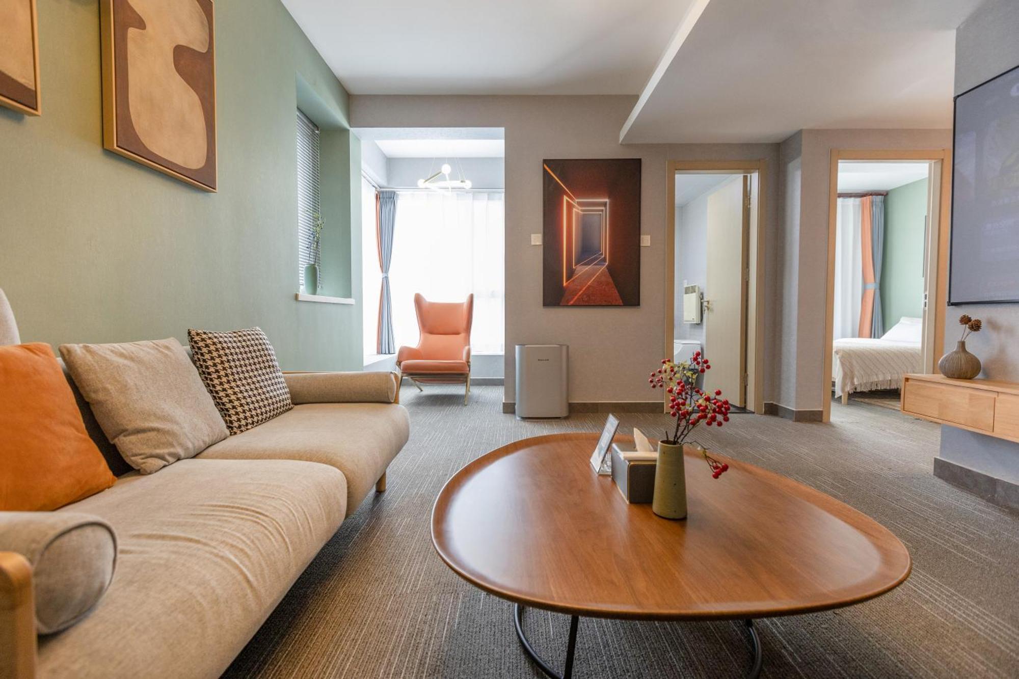 Yise Serviced Apartment -Beijing Cctv Shop Esterno foto